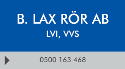 B. Lax Rör Ab logo